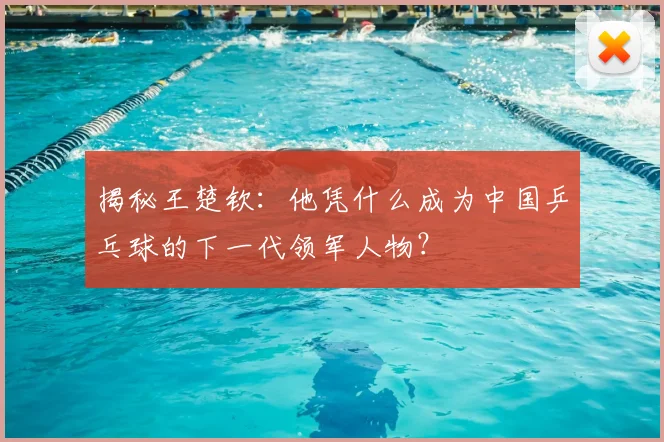 揭秘王楚钦：他凭什么成为中国乒乓球的下一代领军人物？